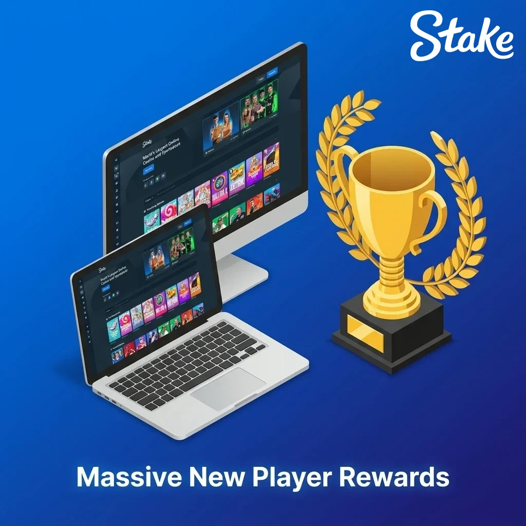 Massive new player casino rewards featuring weekly raffles, daily races, and bonuses for slots and live dealer tables.