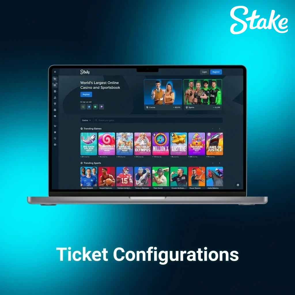 Ticket configurations showing line betting, live betting, and multi live wager options for predictions.